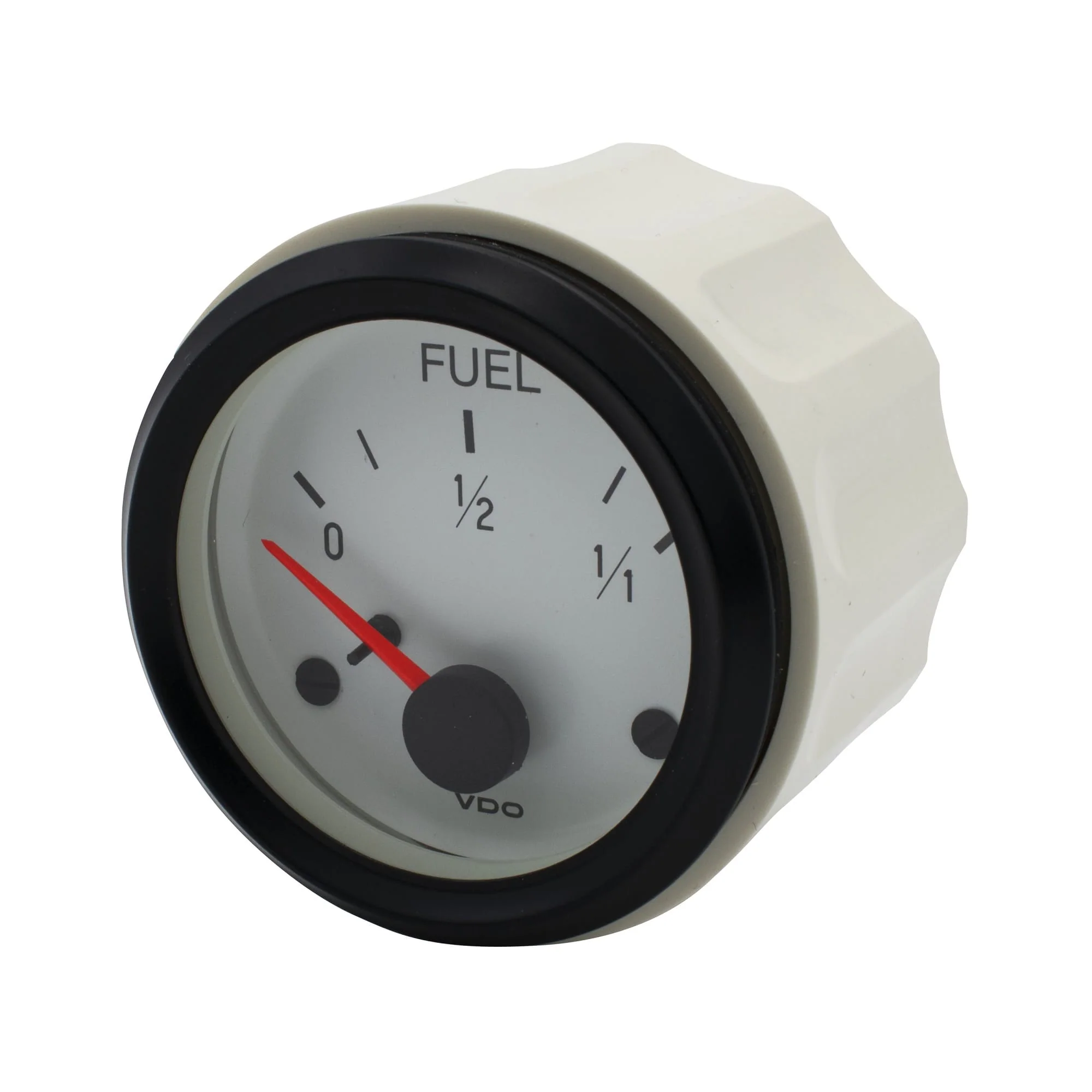 Fuel Gauge, White Series, 10-180 OHMs - Speedometer & Auto Electric