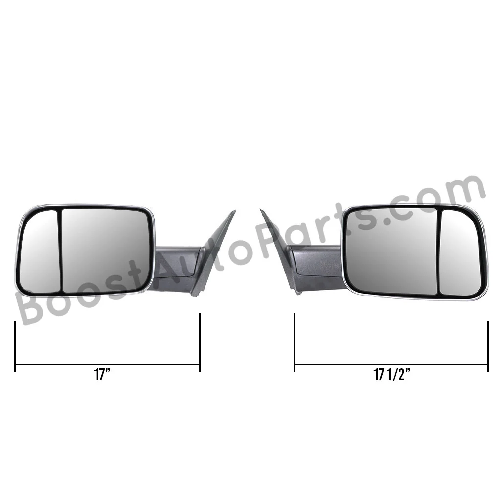Dodge Ram 2500/3500 Tow Mirrors (2010-2018) - Speedometer & Auto Electric
