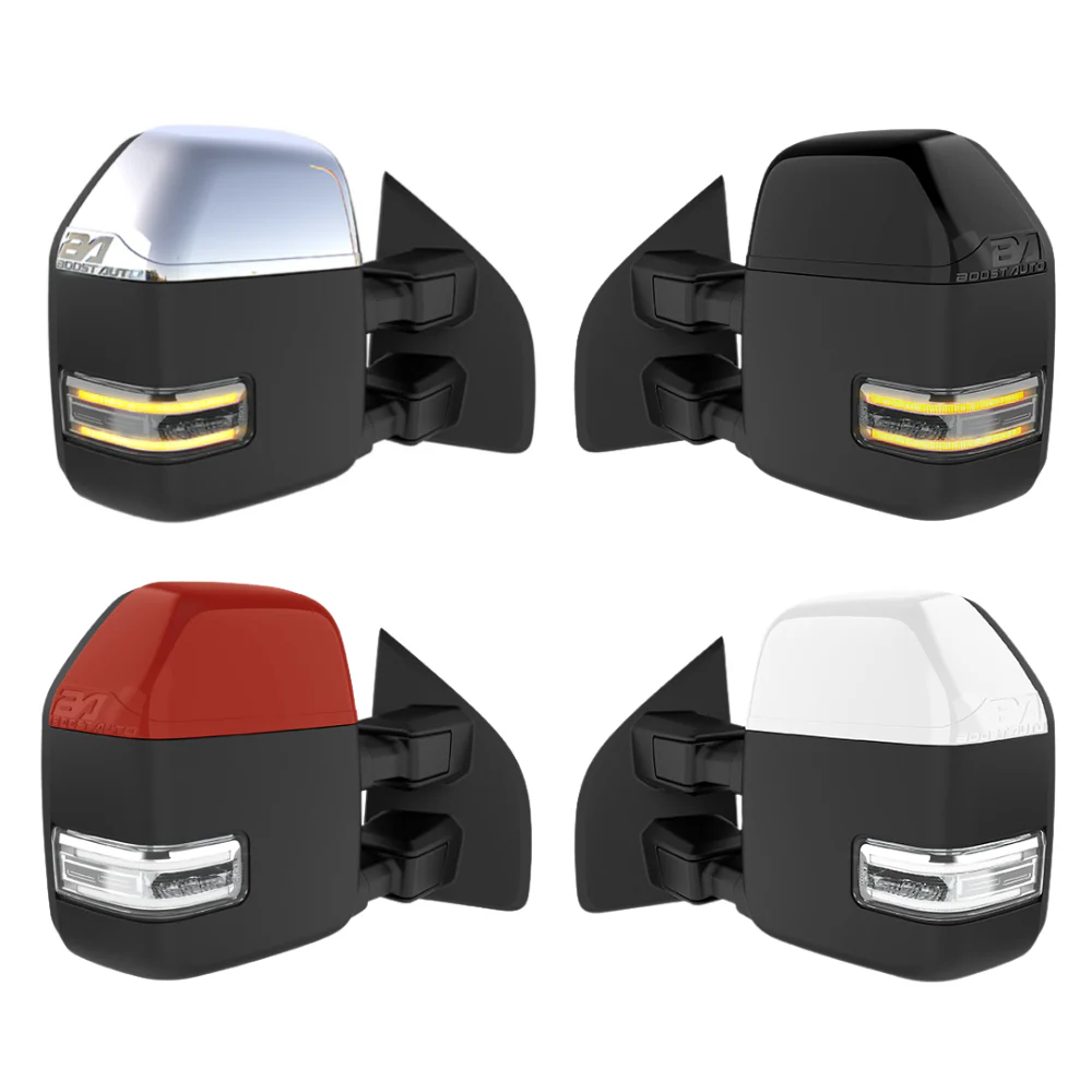Ford F150 (2007-2014) New Style Tow Mirrors - Speedometer & Auto Electric