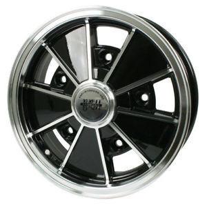 Empi BRM 9729 Gloss Black w/ Polished Lip & Spoke Edges 6.5x15