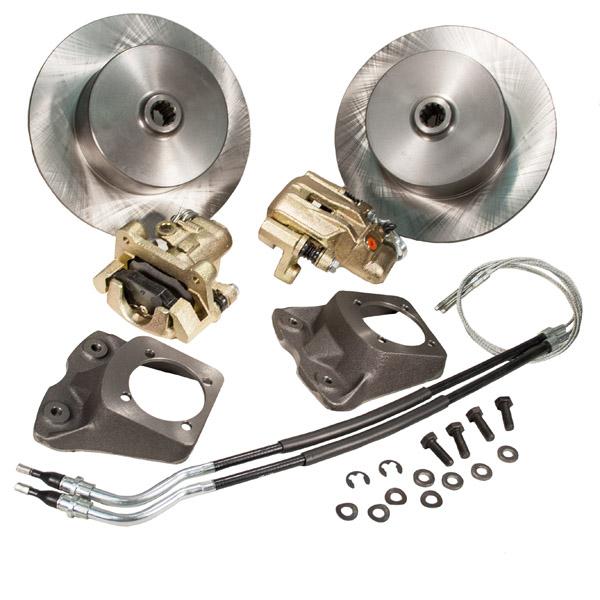 Disc Brake Kit, Rear, e-Brake (Blank Pattern) - Speedometer & Auto Electric