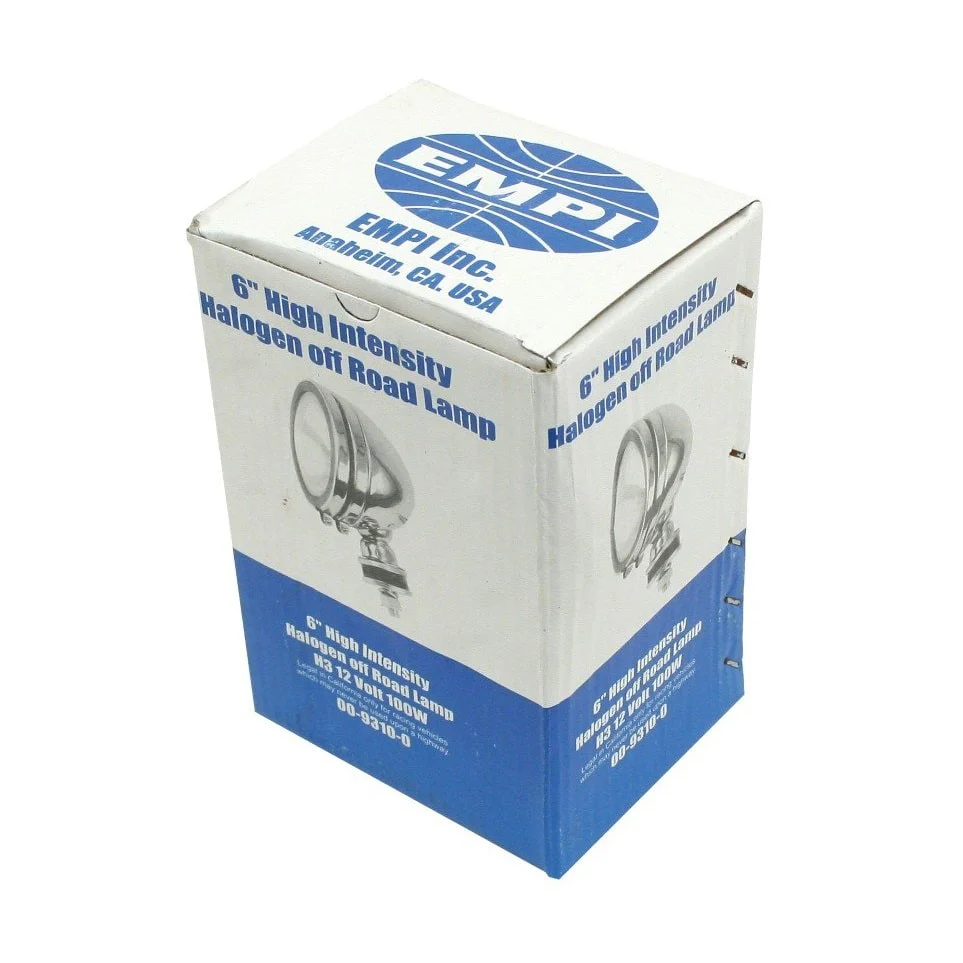 EMPI Chrome Off-Road Lights - Speedometer & Auto Electric
