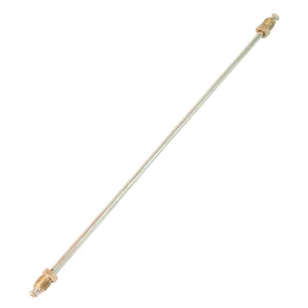 Metal Brake Line, Front Driver Side (Left Side), 302mm Long - Speedometer & Auto Electric