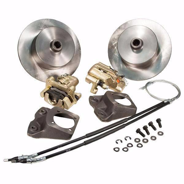 Rear Disc Brake Kit with e-Brake, Blank Pattern - Speedometer & Auto Electric