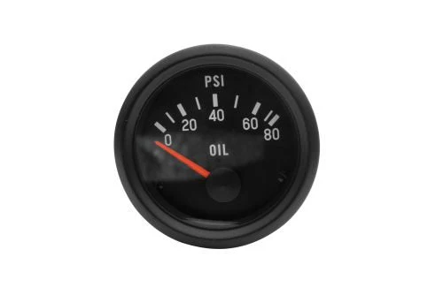EMPI Oil Pressure Gauge (0-80 PSI), Each - Speedometer & Auto Electric