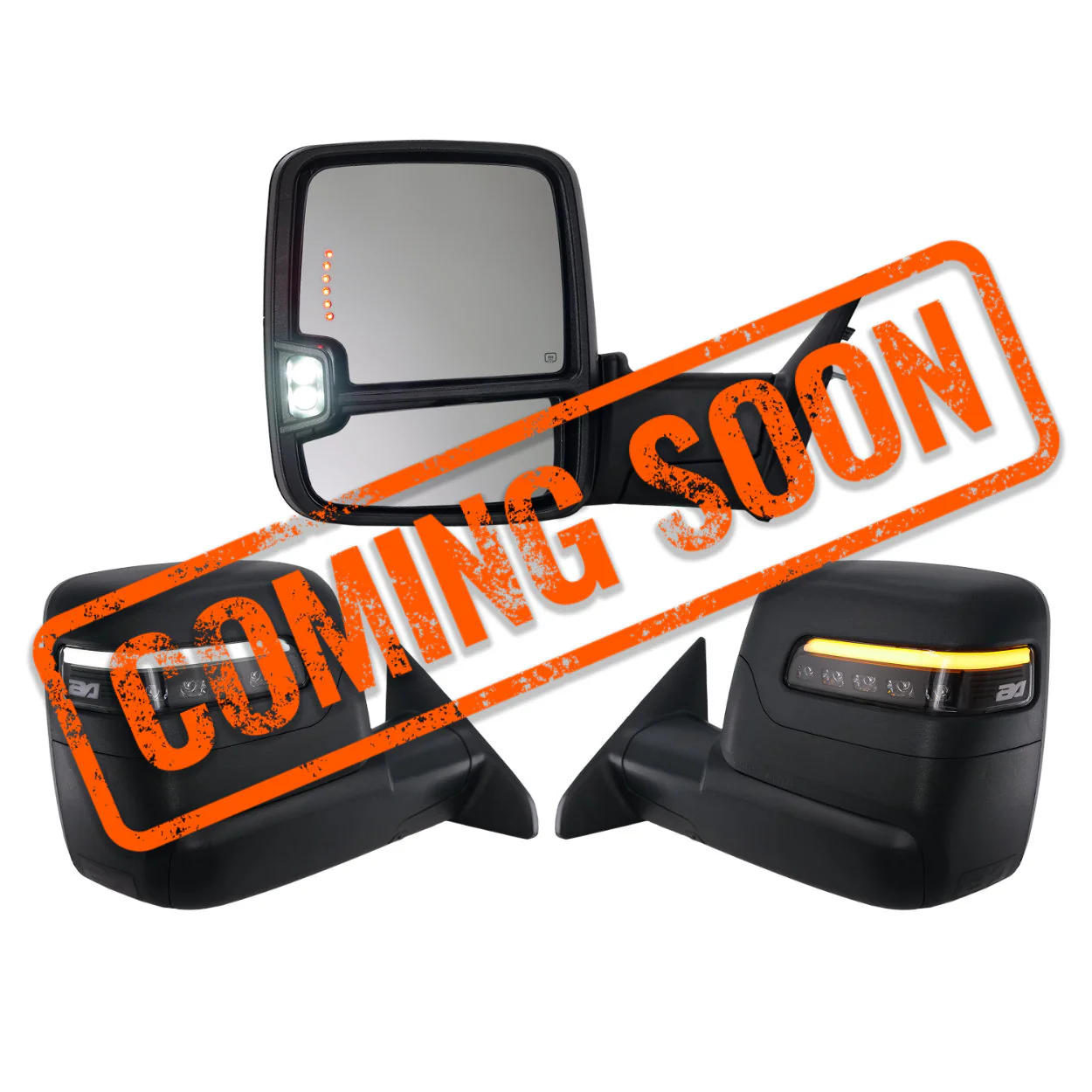 2023+ Style Ram Tow Mirrors | 2019-2024 Dodge Ram 1500 - Speedometer & Auto Electric