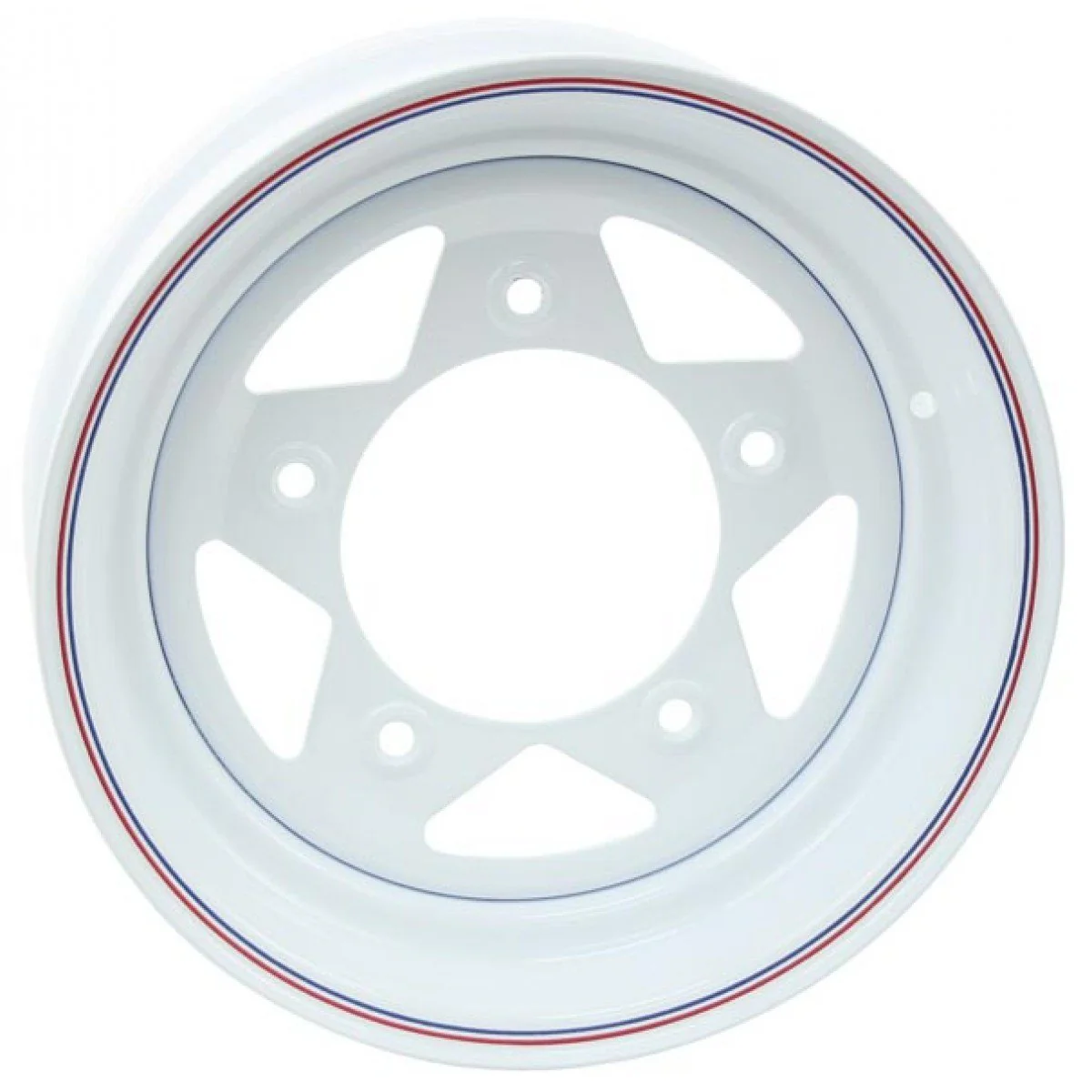 White Spoke Steel Wheel (4 Lug & 5 Lug) - Speedometer & Auto Electric