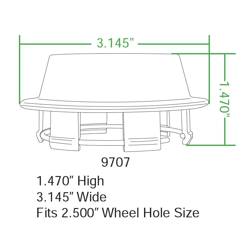 Sprintstar, Riviera, & 914 Replacement Cap - Speedometer & Auto Electric