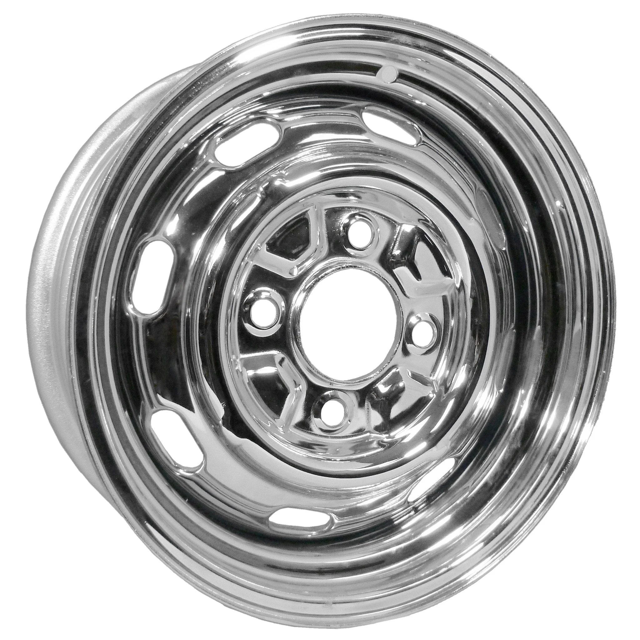 4 Lug Rim Chrome with Slots 4/130 4.5