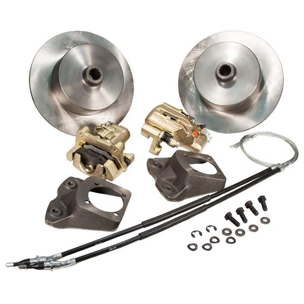 Rear Disc Brake Kit with e-Brake, Blank Pattern - Speedometer & Auto Electric