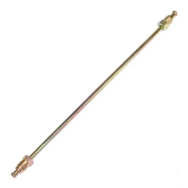 Metal Brake Line, Front, Left Side (Drivers Side), 254mm (10