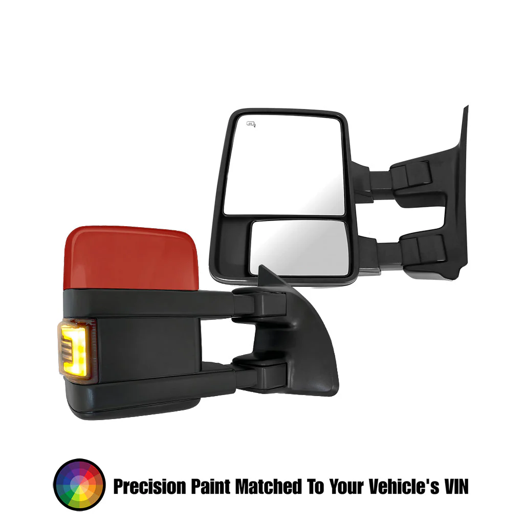 Ford F150 (2007-2014) Tow Mirrors - 2008 Style - Speedometer & Auto Electric