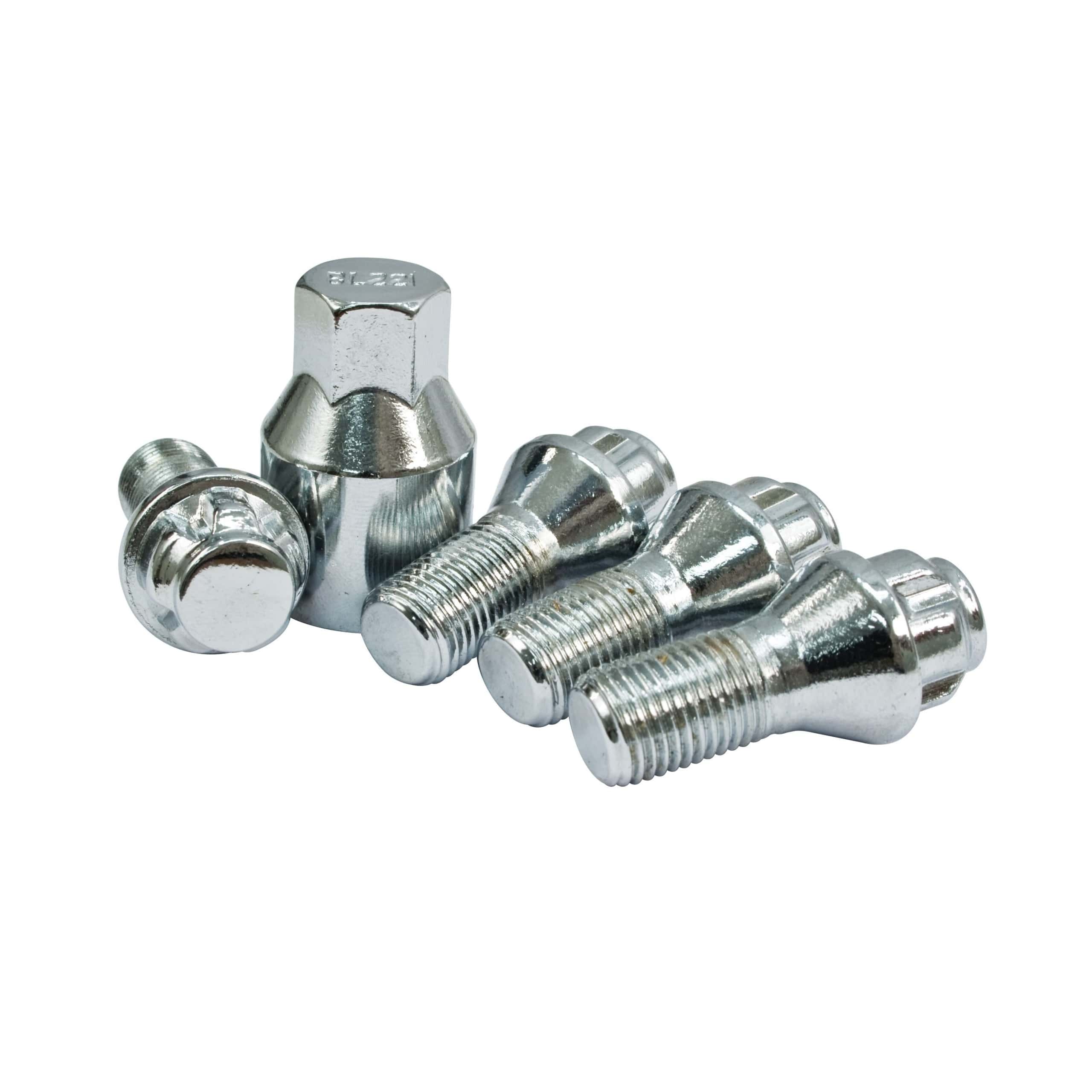 EMPI Chrome Wheel Locks - Speedometer & Auto Electric