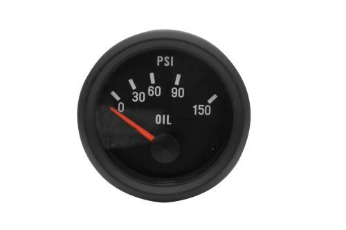 EMPI Oil Pressure Gauge (0-150 PSI), Each - Speedometer & Auto Electric