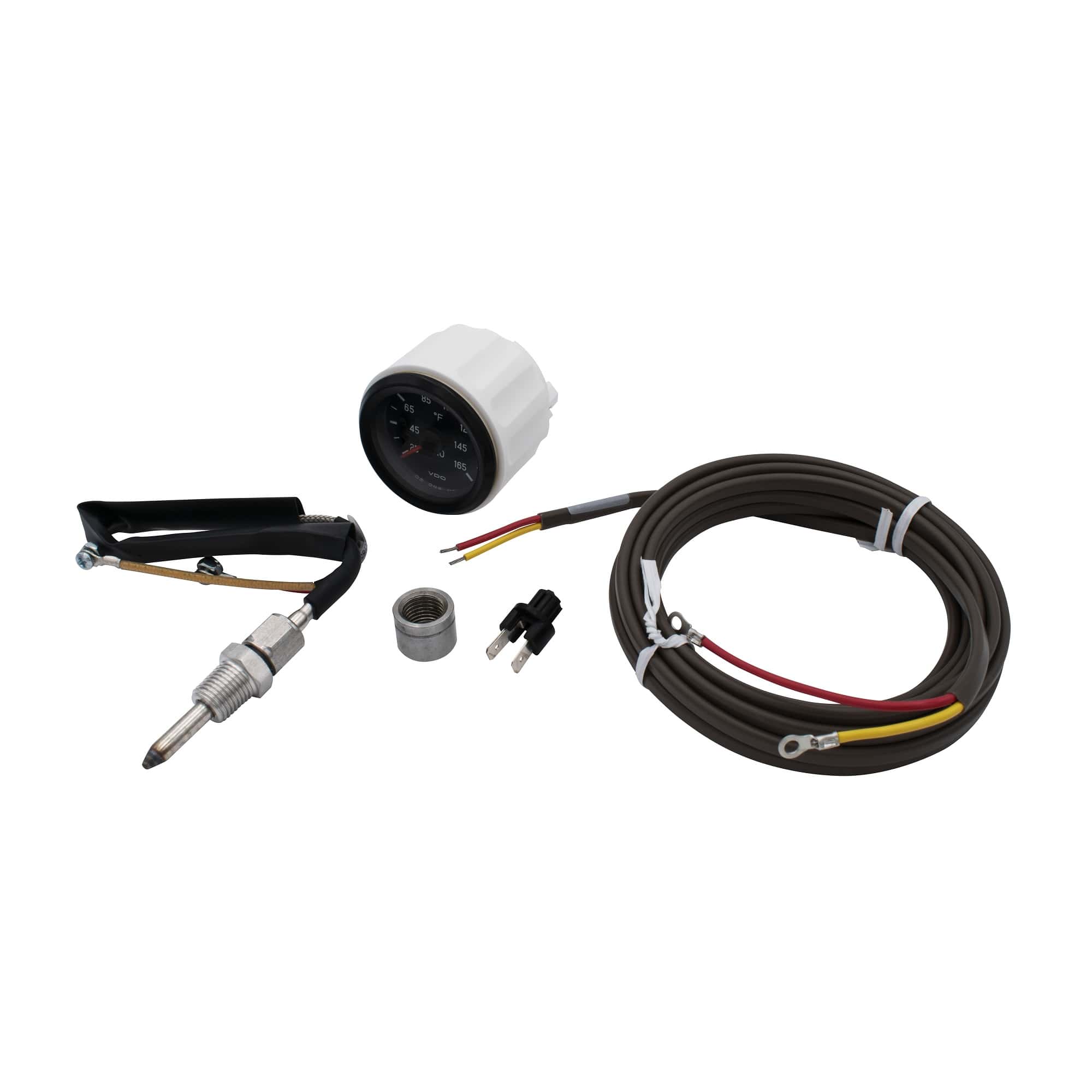 Pyrometer Kit, w/ Hardware & Sending Unit, 1600 Degrees - Speedometer & Auto Electric