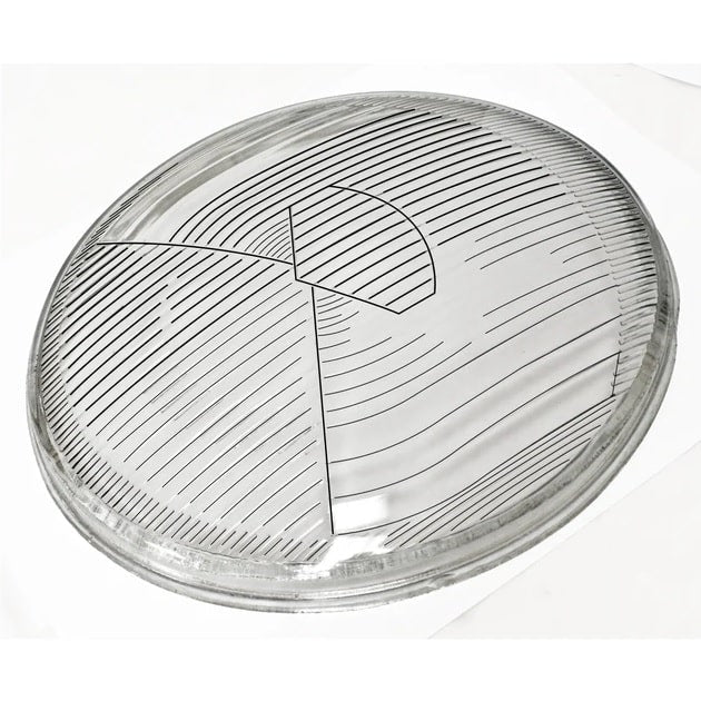 Early H/L Lens, Left & Right, thru 66, Cibie Style, Glass, Each - Speedometer & Auto Electric